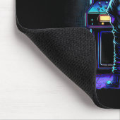 Vintager Retro-Arkade 3 des Videospiels Mousepad (Ecke)