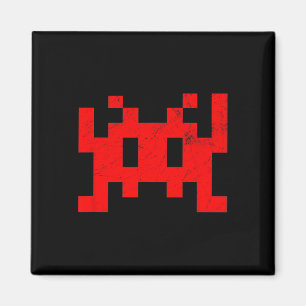Vintager Retro-Arkade für das Videospiel Magnet