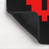 Vintager Retro-Arkade für das Videospiel Mousepad (Ecke)
