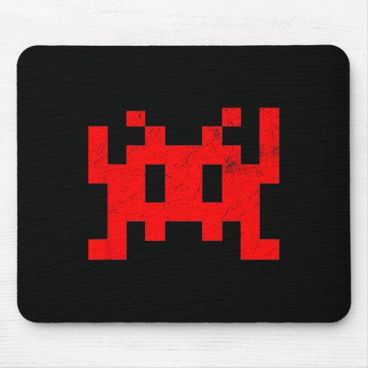 Vintager Retro-Arkade für das Videospiel Mousepad (Vorne)