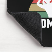 Vintager Retro Badminton Shuttle Player Mousepad (Ecke)