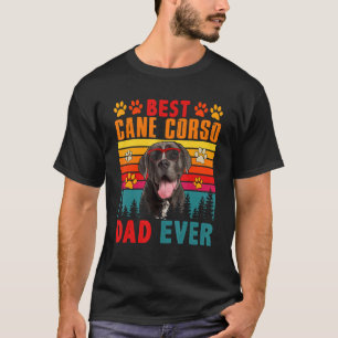 Vintager Retro Best Cane Corso Vater je Niedlicher T-Shirt