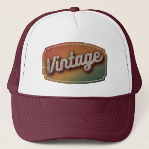 VINTAGER RETRO CLASSIC GIFT TRUCKER HAT TRUCKERKAPPE