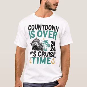 Vintager Retro-Countdown ist vorbei an der Cruise T-Shirt