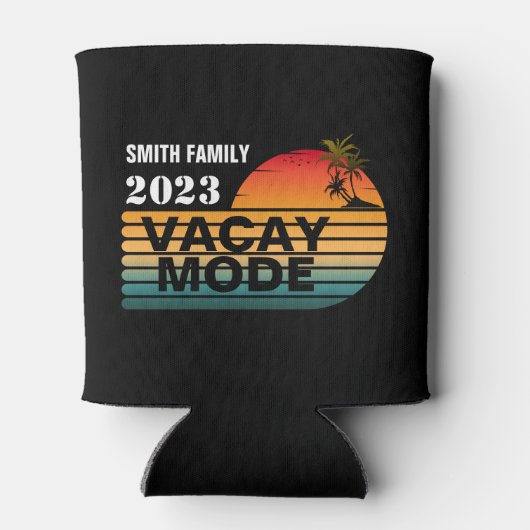 VINTAGER RETRO CUSTOM FAMILIENFAMILIENMODUS DOSENKÜHLER (Rückseite)