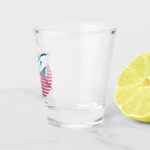 Vintager Retro-Dolphin Schnapsglas (Rechts)