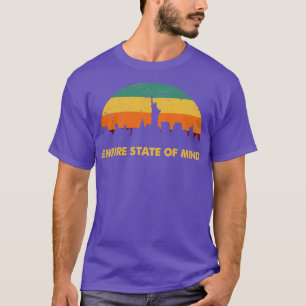 Vintager Retro Empire State of Mind New York City T-Shirt