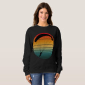 Vintager Retro-Fallschirm Sweatshirt (Vorne ganz)