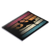 Vintager Retro-Fußball Notizblock (Linke Seite)
