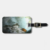 Vintager retro Gepäckumbau Gepäckanhänger (Vorderseite horizontal)