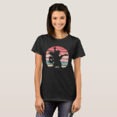 Vintager Retro-Gitarrenrock T-Shirt (Vorne ganz)