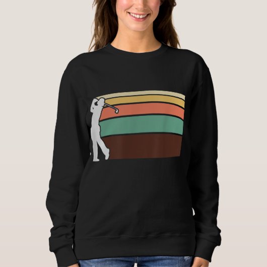 Vintager Retro-Golf Sweatshirt (Vorderseite)
