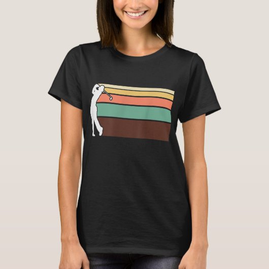Vintager Retro-Golf T-Shirt (Vorderseite)