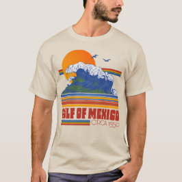 Vintager Retro-Golf von Mexiko 70er/80er-Stil T-Shirt