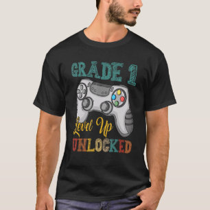 Vintager Retro-Grad-1-Level-Up-Spielkontor T-Shirt