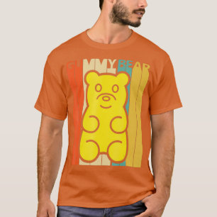 Vintager Retro-Gummibär T-Shirt