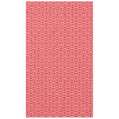 Vintager Retro-Herz- und Bows-Roter Valentinstag Tischdecke (Vorderseite)