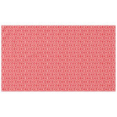 Vintager Retro-Herz- und Bows-Roter Valentinstag Tischdecke (Vorderseite (Horizontal))