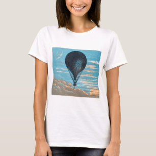 Vintager Retro-Hot-Air-Ballon-View Erster Ballon T-Shirt