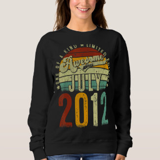 Vintager Retro-Juli 2012 Sweatshirt