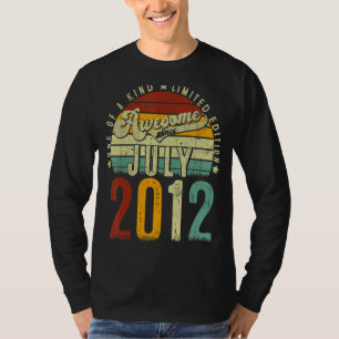 Vintager Retro-Juli 2012 T-Shirt