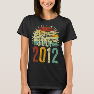 Vintager Retro-Juli 2012 T-Shirt