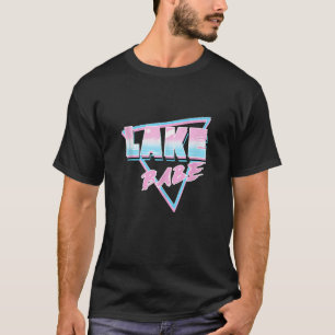 Vintager Retro Lake Babe 80 s 90 Style Summer Vac T-Shirt