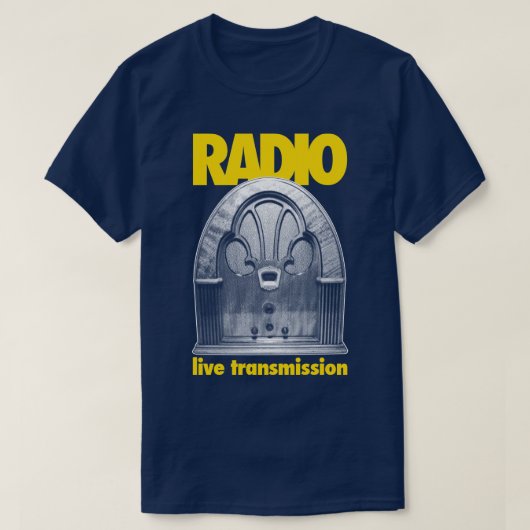 Vintager Retro Livetest-Getriebe-RadioT - Shirt (Design vorne)