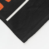 Vintager Retro, mein Lieblings-Sketch-Player ruft Fleecedecke (Ecke)