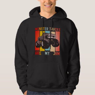 Vintager Retro - Monster Trucks sind meine Marmela Hoodie