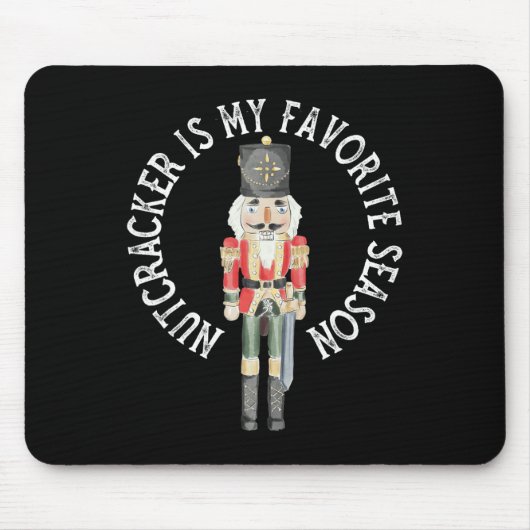 Vintager Retro Nutcracker ist meine Lieblingssaiso Mousepad (Vorne)