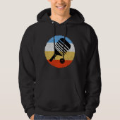 Vintager Retro-Pickleball Hoodie (Vorderseite)