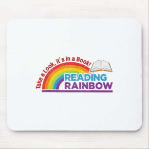 Vintager Retro-Regenbogen werfen Sie einen Blick i Mousepad