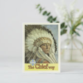 Vintager retro Reiseplakatinder New-Mexiko USA Postkarte (Stehend Vorderseite)