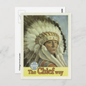 Vintager retro Reiseplakatinder New-Mexiko USA Postkarte (Vorne/Hinten)