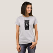 Vintager Retro Rolleiflex Doppellinse-Kamera-T - T-Shirt (Vorne ganz)
