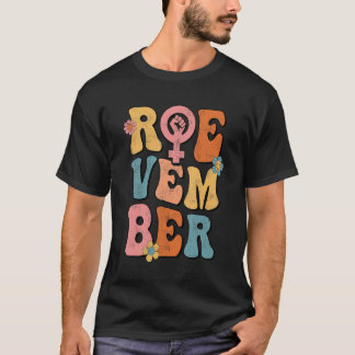 Vintager Retro-Rovember November Frauen T-Shirt
