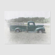 Vintager Retro Rustikaler LKW