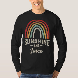 Vintager Retro-Sonnenschein und Saft Sommer 1 T-Shirt