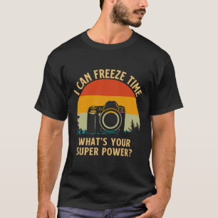 Vintager Retro-Stil Shutterbug Camera Pine Tree Ph T-Shirt