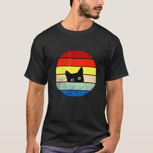 Vintager Retro-Stil T-Shirt (Vorderseite)