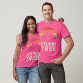 Vintager Retro Stupid Tree Disk Golf T-Shirt (Unisex)