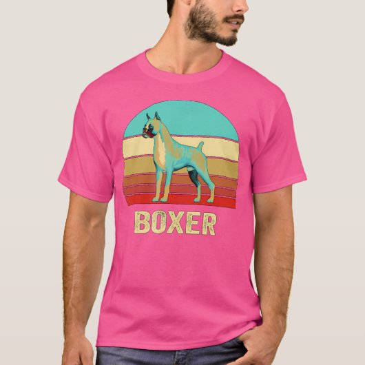 Vintager Retro-Style-Sonnenuntergang T-Shirt (Vorderseite)