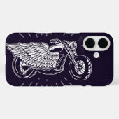 Vintager Retrofahrer Case-Mate iPhone Hülle (Rückseite (Horizontal))