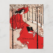 Vintager Retroklassiker Postkarte (Vorderseite)