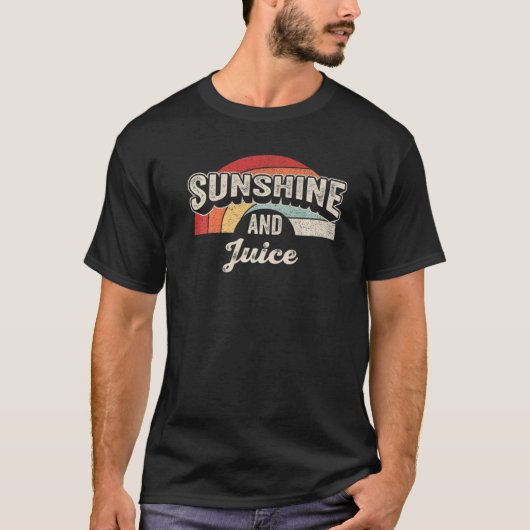 Vintager Retrosommer T-Shirt (Vorderseite)