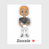 Vintager Retrospieler Aufkleber (Blatt)