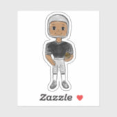 Vintager Retrospieler Aufkleber (Blatt)