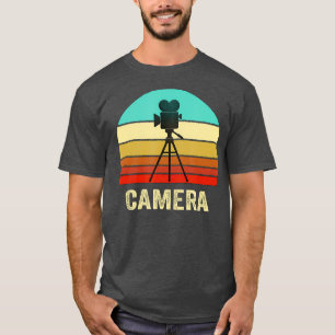 Vintager Retrostil-Filmmacher T-Shirt