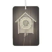 Vintager Rettungsring Autolufterfrischer (Vorderseite)